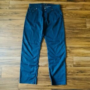 Corneliani ID Luxury Denim Y5P Blue Relaxed Fit Casual Pants Men’s Size 36